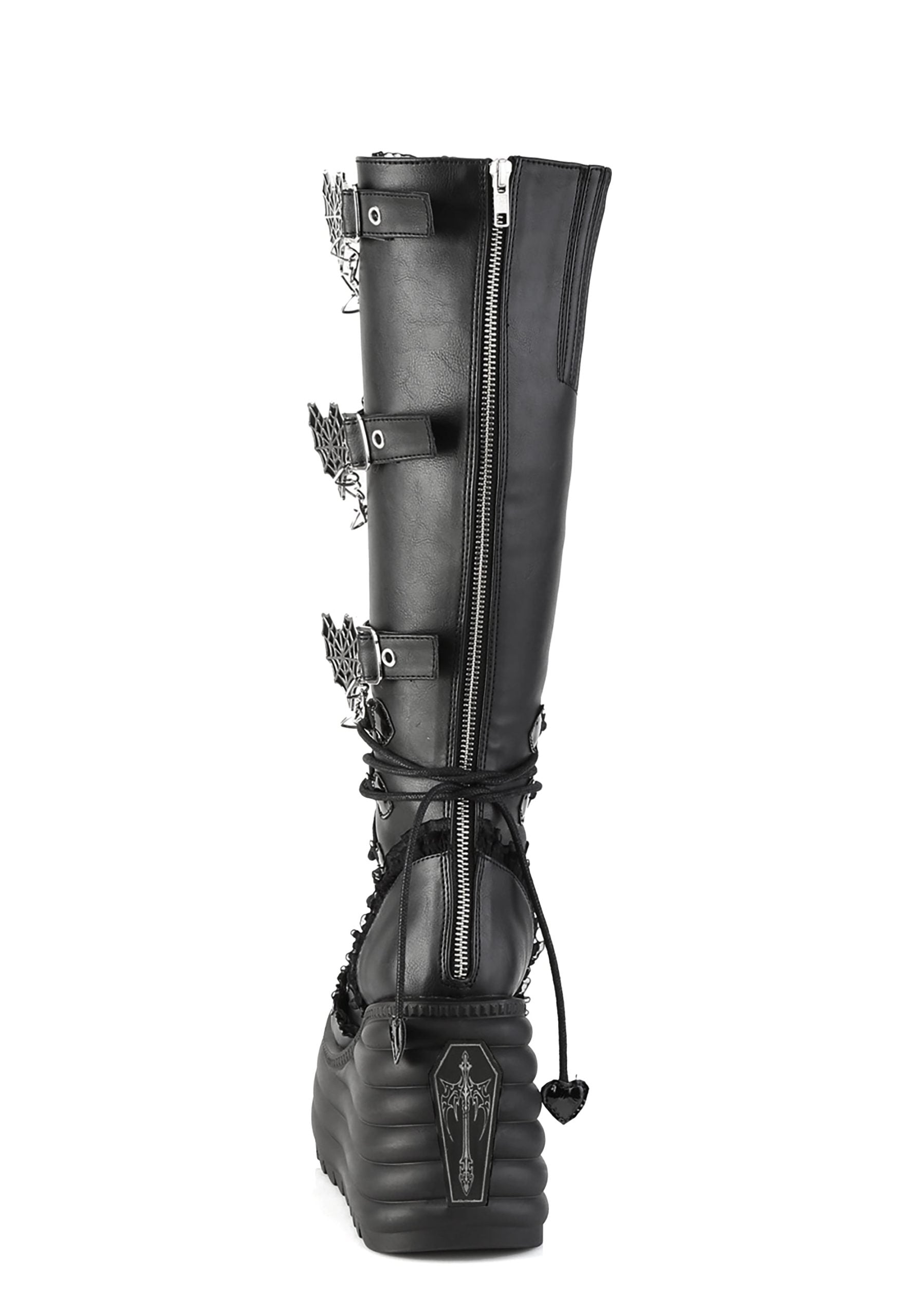 Morte-215 Platform Knee High Boots