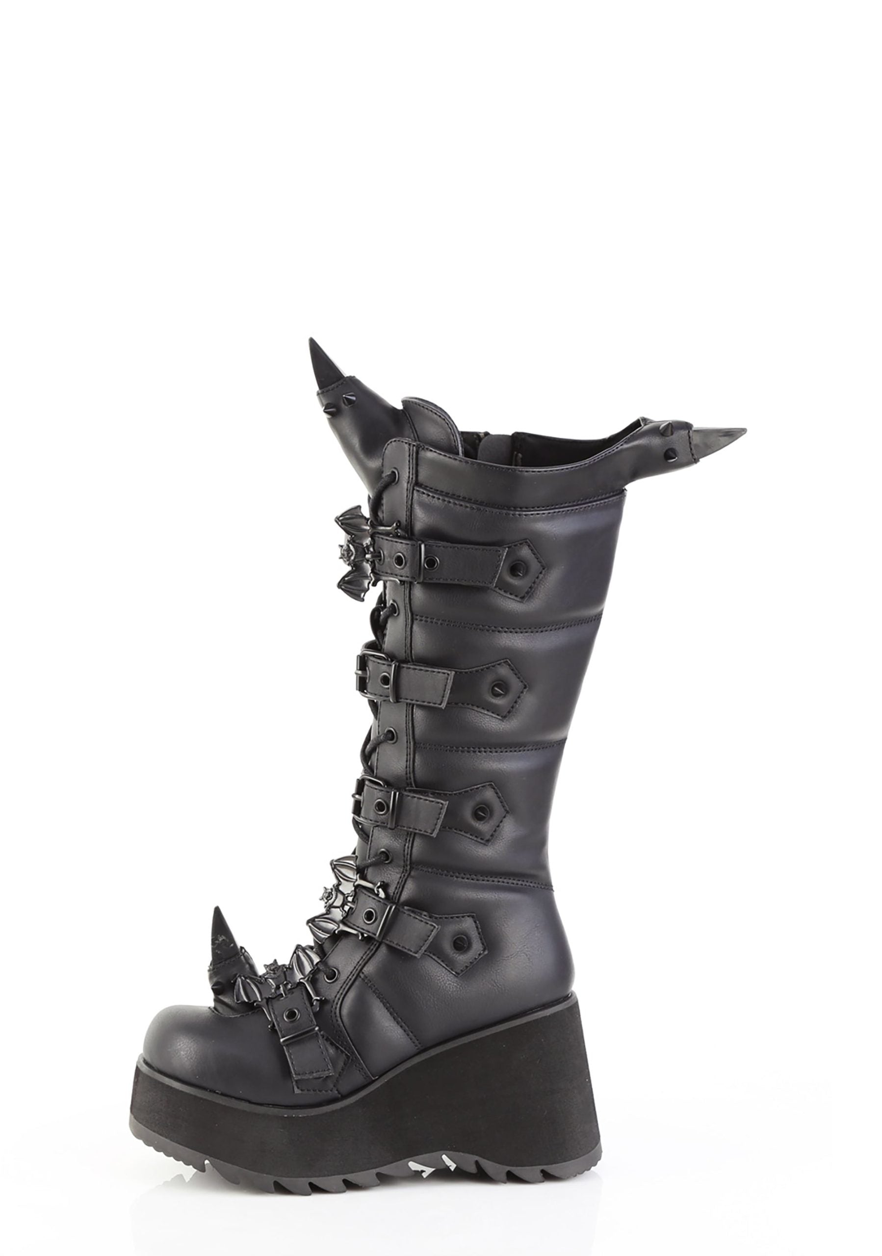 Scene-157 Platform Knee High Boots