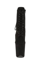 Flamingo-1020FS Platform Ankle Boots-Black