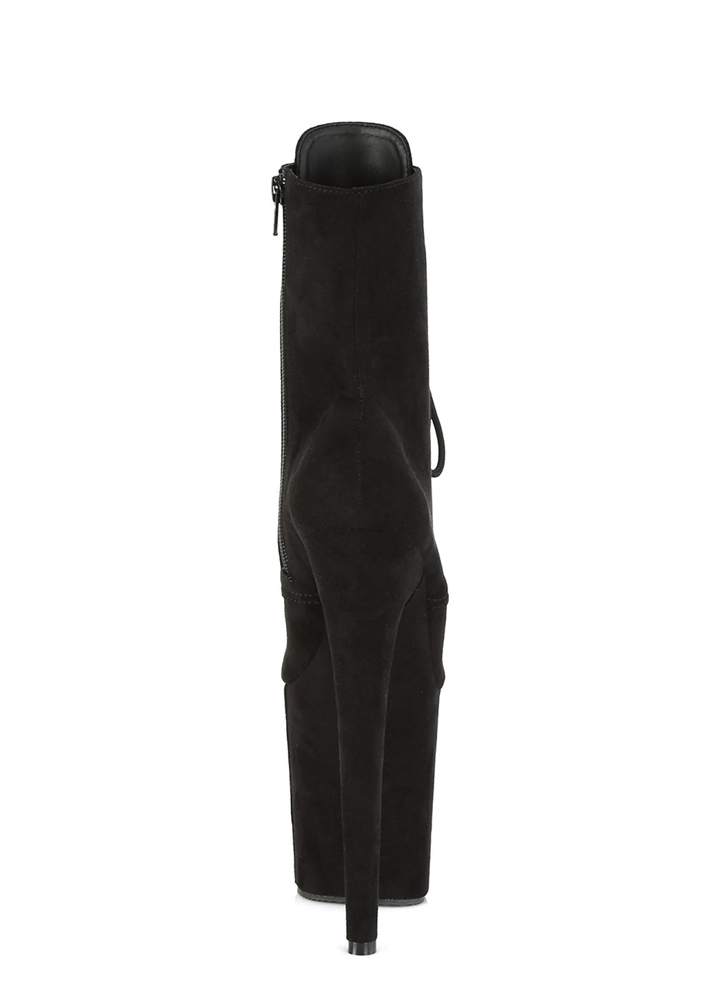Flamingo-1020FS Platform Ankle Boots-Black