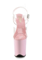 Flamingo-808 Platform Ankle Strap Sandals-Baby Pink
