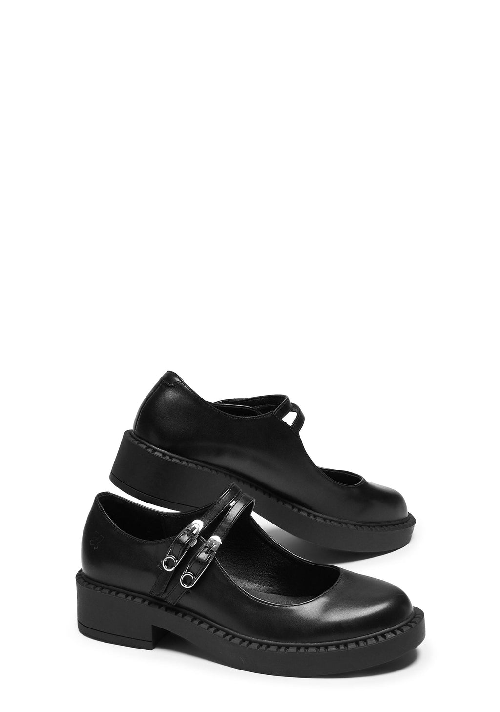 Vagar Safety Pin Tale Mary Janes