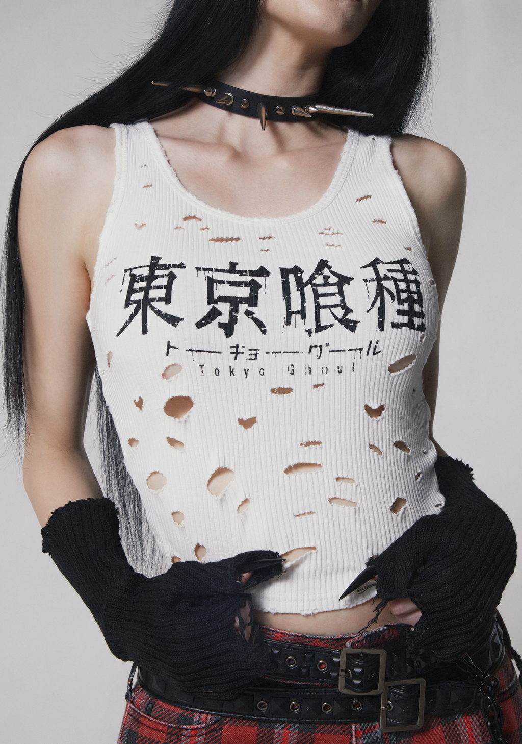 Tokyo Ghoul Shredded Tank Top