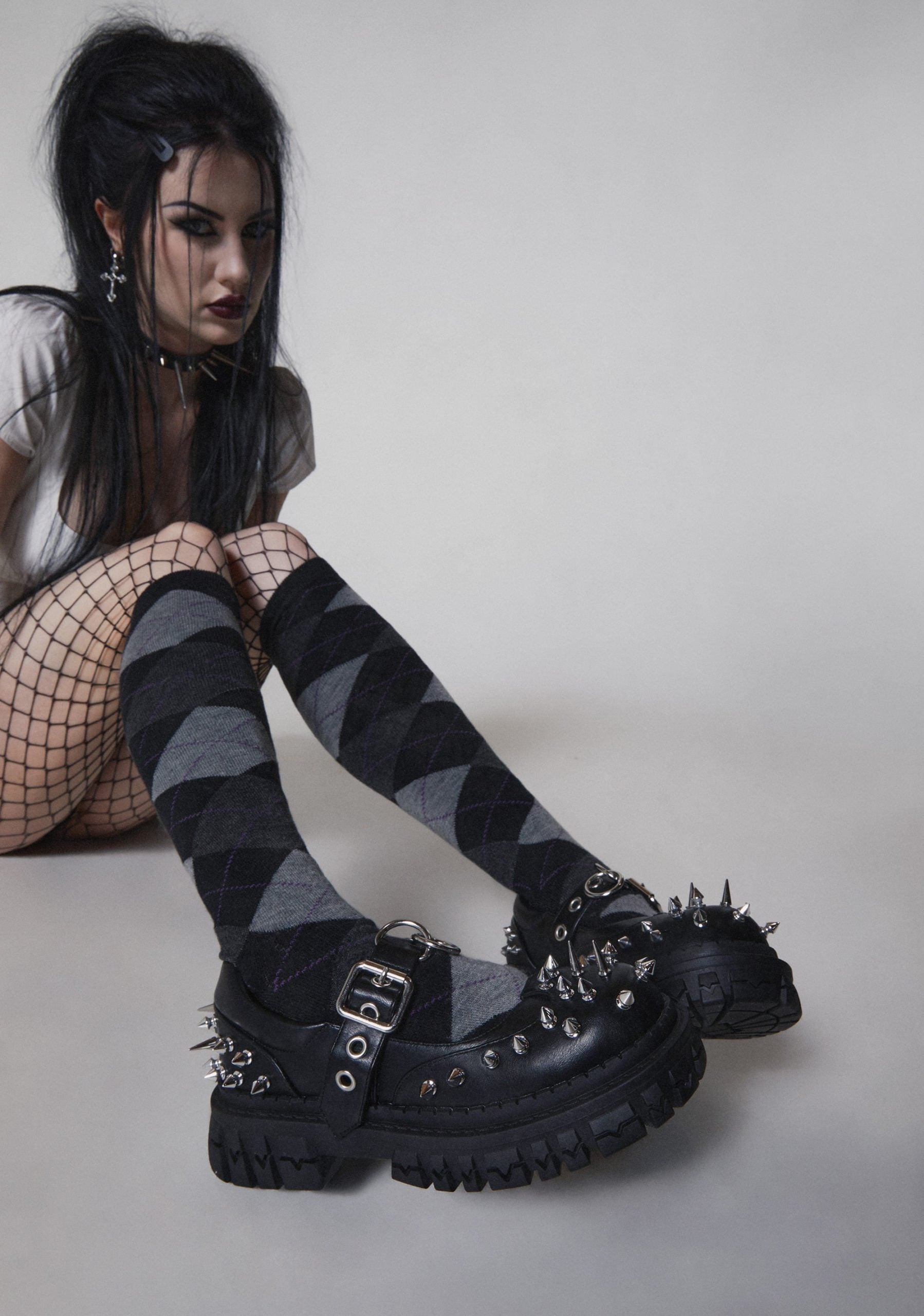 Spiked Teen Craft Mary Janes