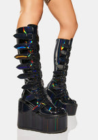 Swing-815 Platform Knee High Boots