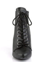 Divine-1020 Ankle Boot-Black PU