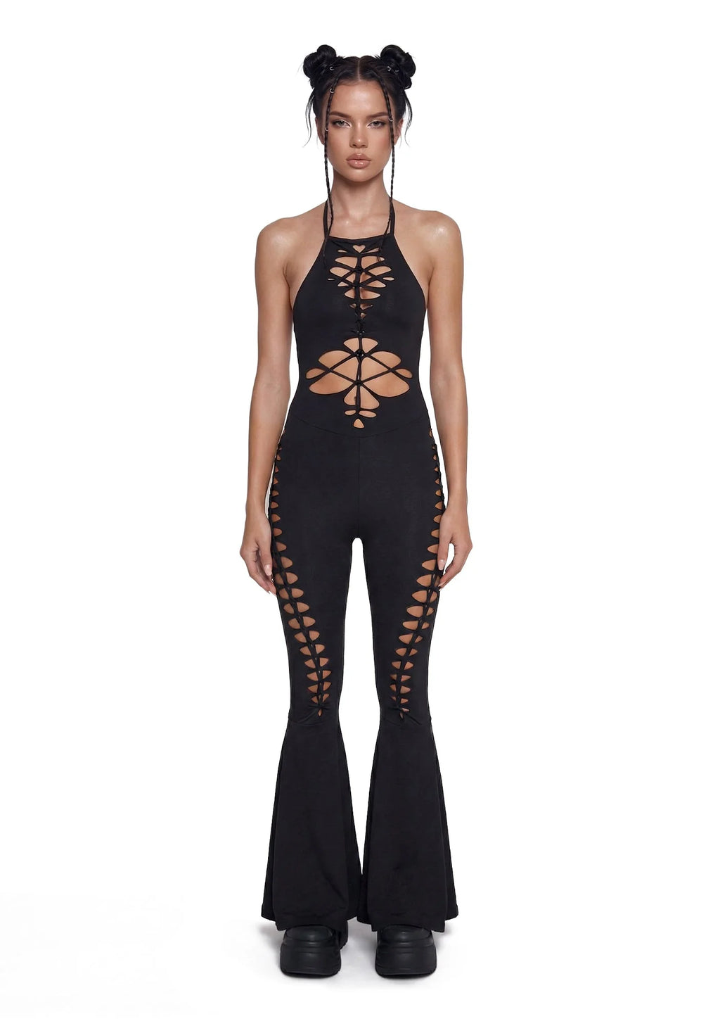 Submerged Ecstasy Cut Out Jumpsuit