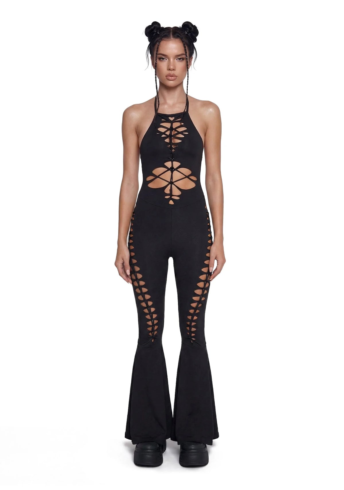 Submerged Ecstasy Cut Out Jumpsuit