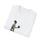 Basketball Player Illustration, Minimal Graphic Tee