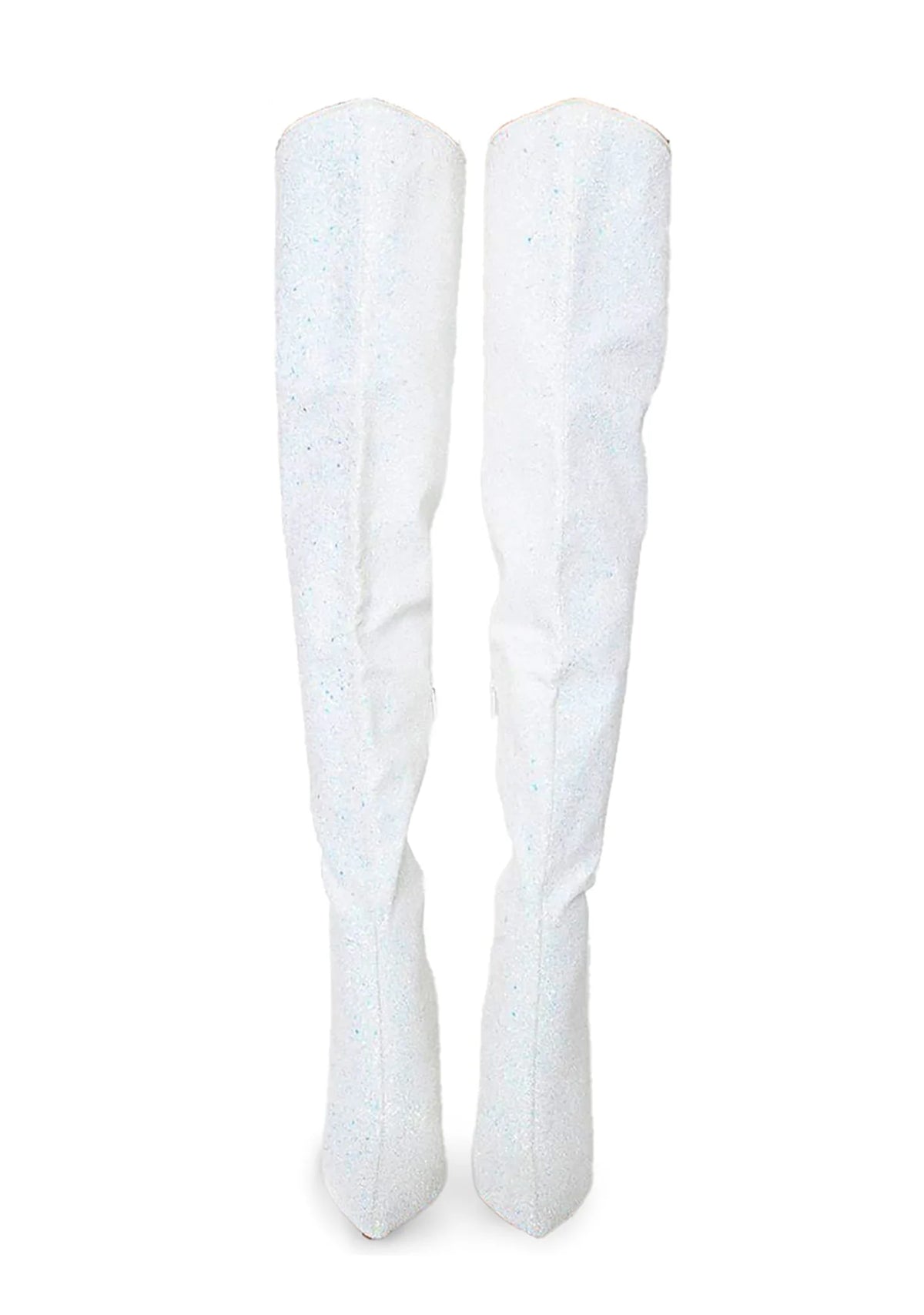 Courtly-3015 Glitter Thigh High Boots