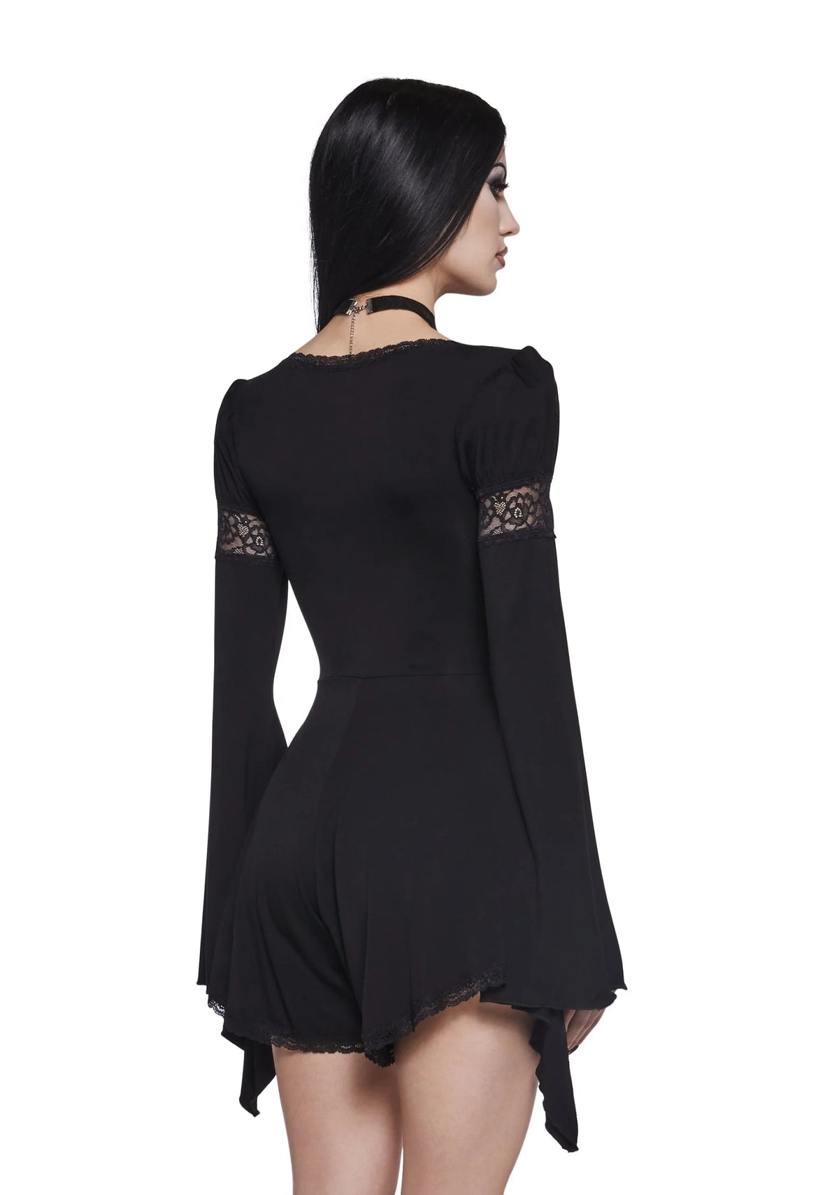 Haute Streak Knit Romper