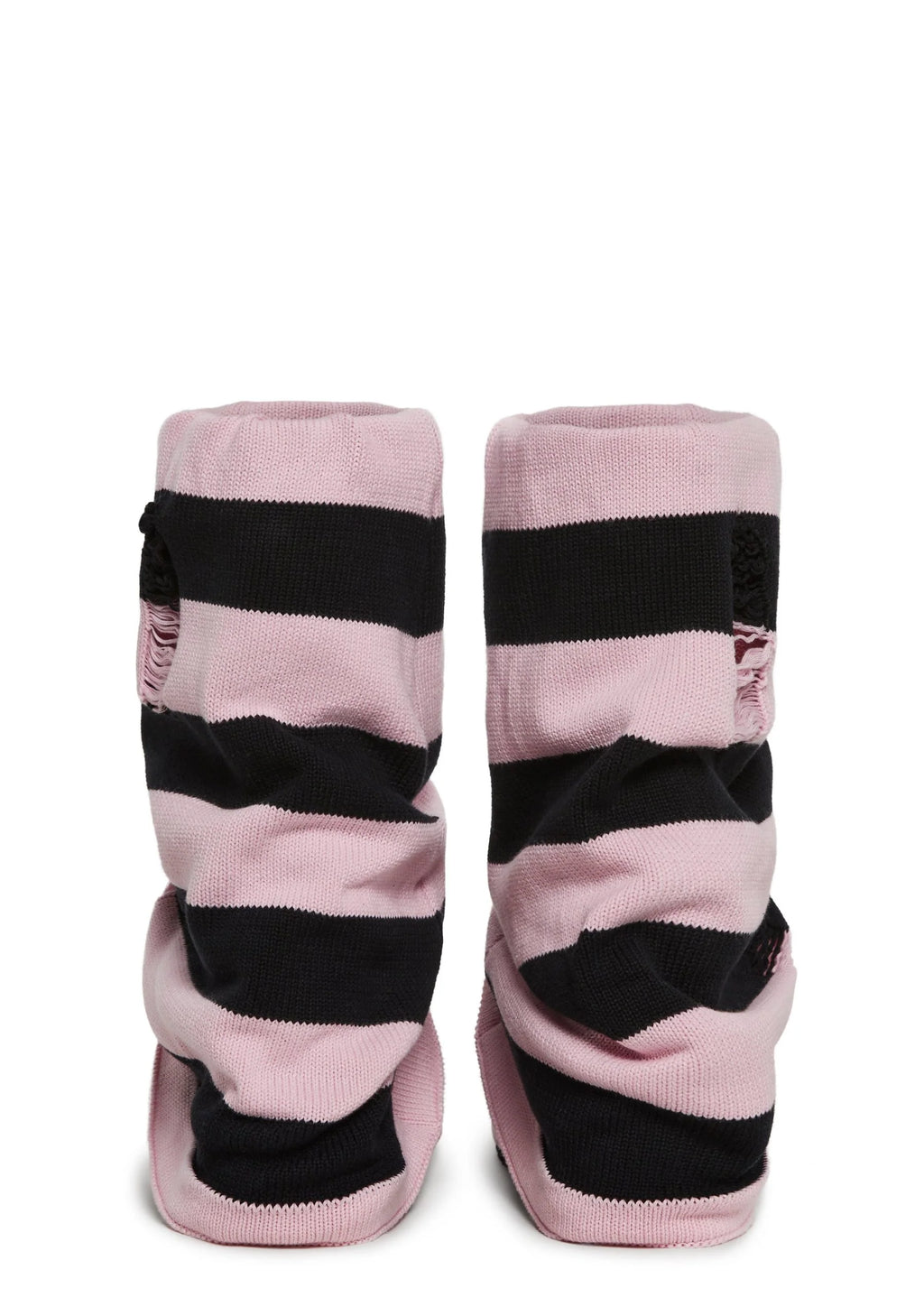 Snuggle Lifestyle Platform Boots – Striped