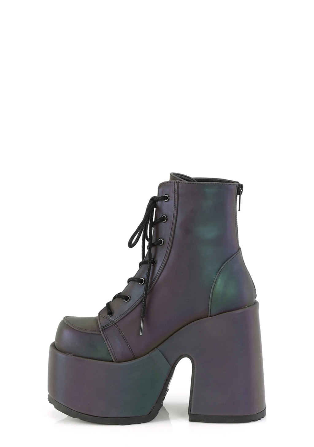 Camel-203 Platform Ankle Boots