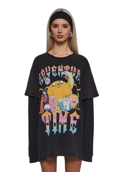 Adventure Time Twofer Graphic Tee