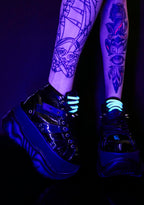 Machina UV Reactive Platform Sneakers