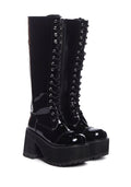 Patent Ranger-302 Knee High Boots