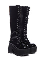 Patent Ranger-302 Knee High Boots