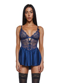 Paradise Dream Lingerie Set – Blue