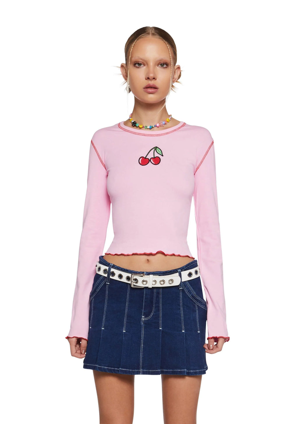 Pucker Up Long Sleeve Tee
