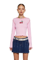 Pucker Up Long Sleeve Tee