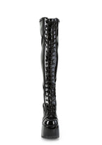 Camel-300 Platform Thigh High Boots