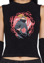 Explosive Art Top And Arm Warmers Set