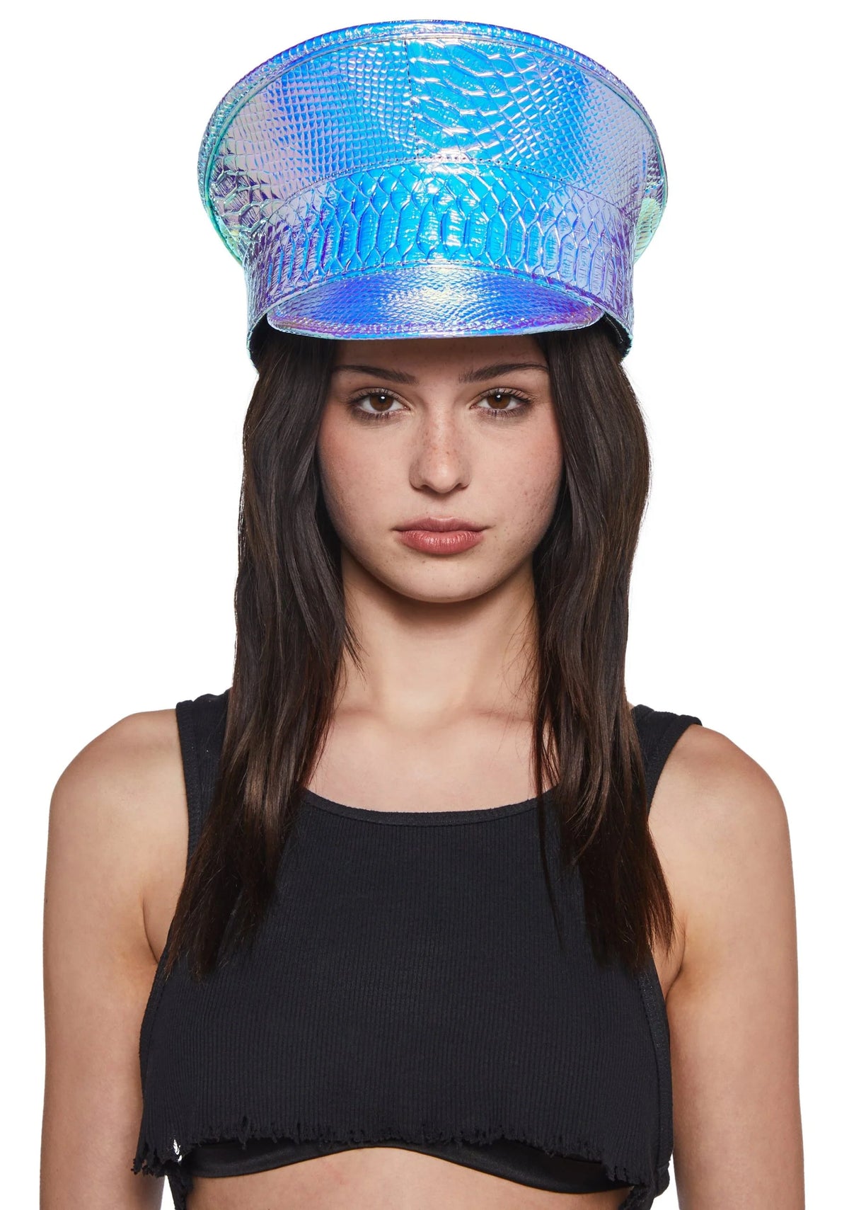 Vinyl Captain Hat – Snake