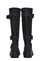 Low Traitor Knee High Boots – Black