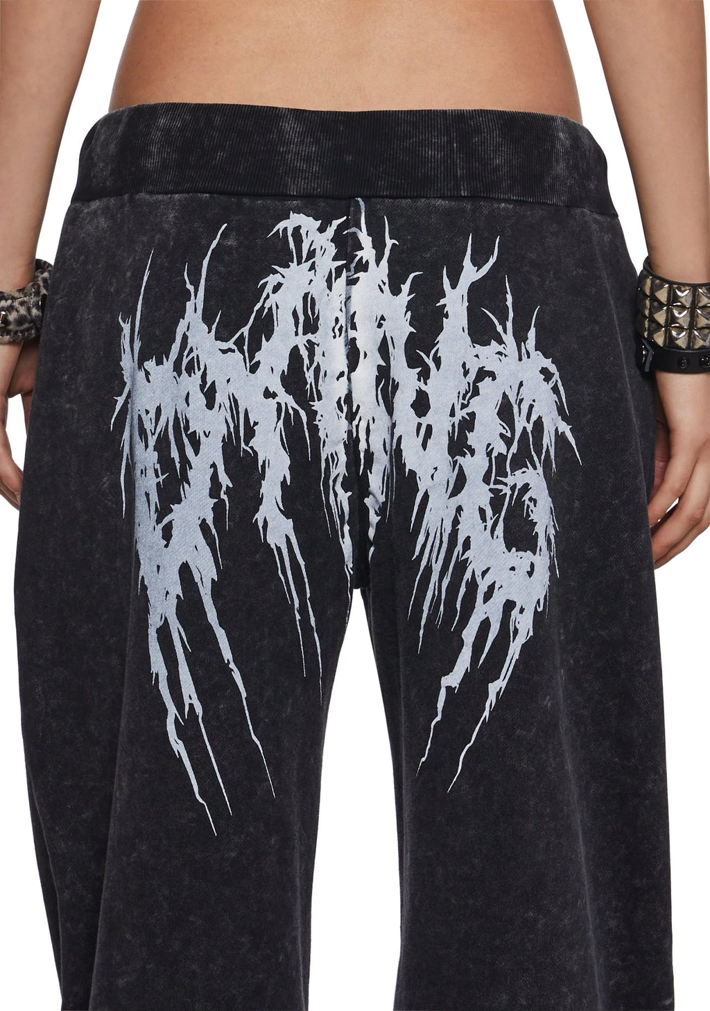 Death Rock Wide Leg Sweatpants