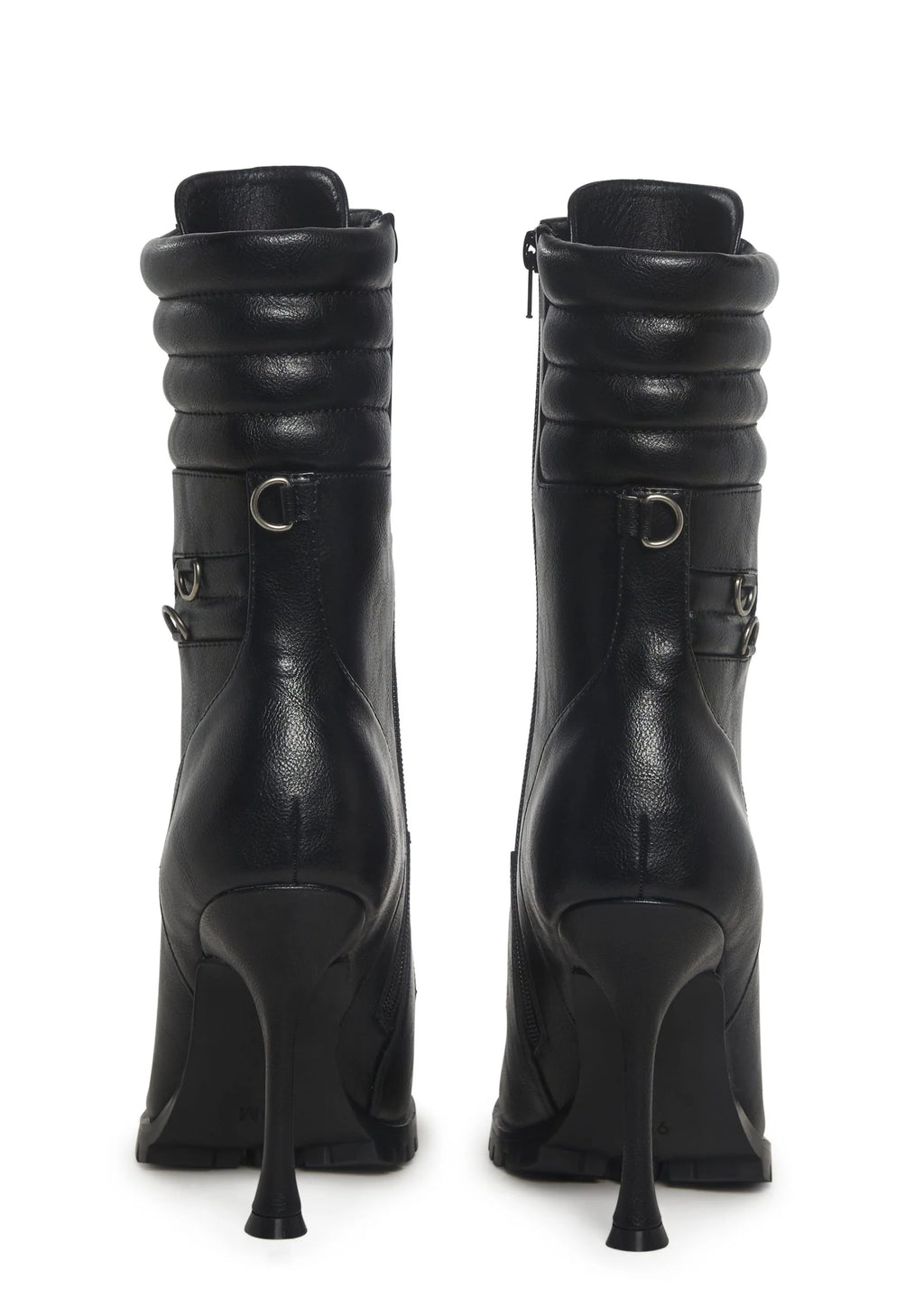 Future Frenemy Heeled Booties – Black