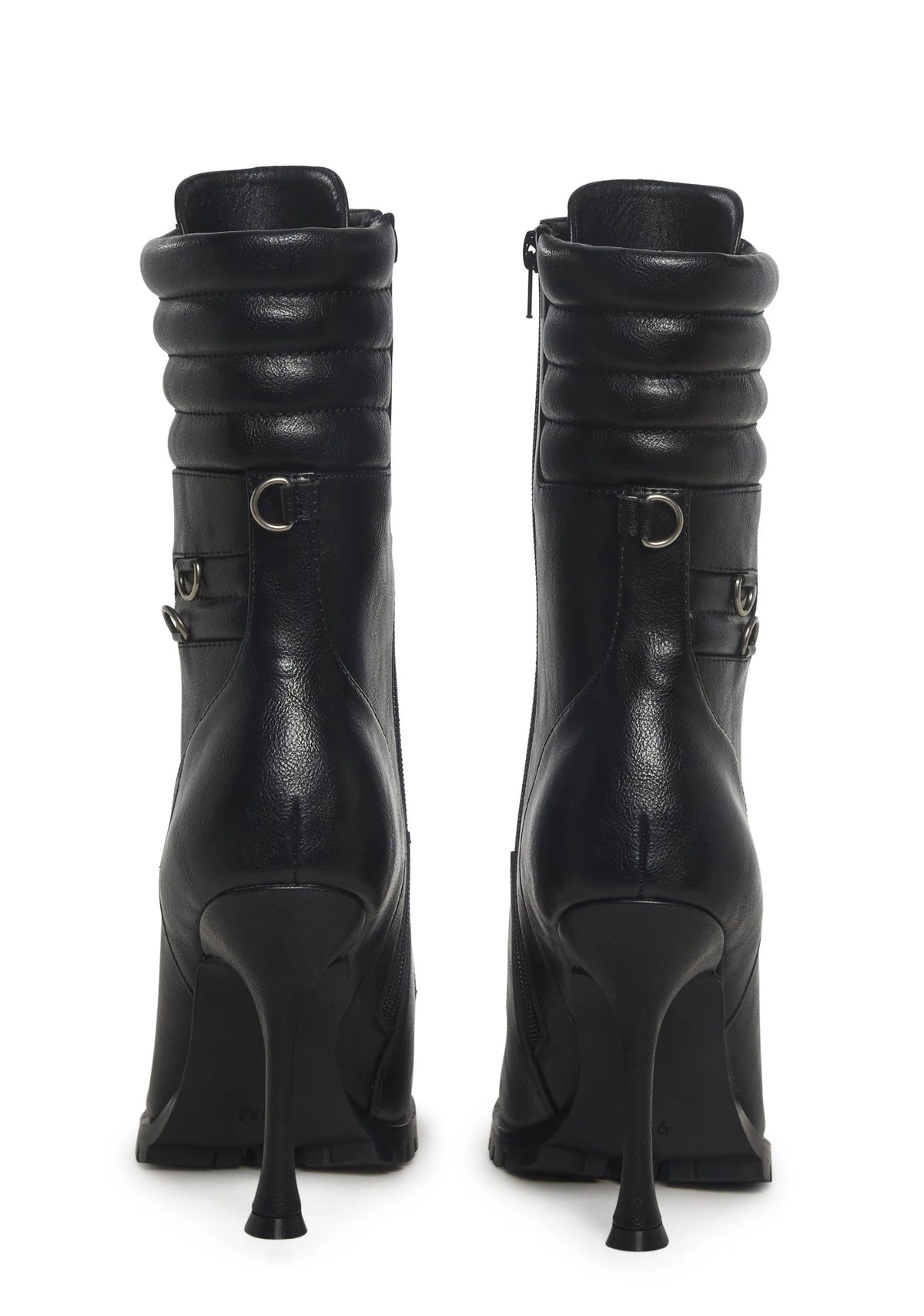 Future Frenemy Heeled Booties – Black