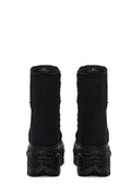 Stretch Sock Platform Boots