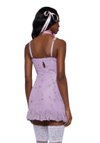 I’m Baby Mini Slip Dress – Purple