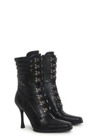 Future Frenemy Heeled Booties – Black