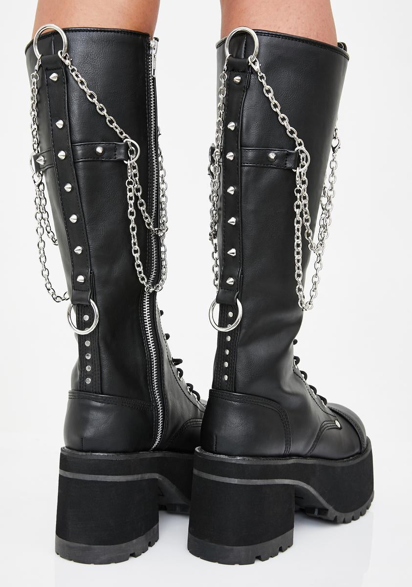 Crash Conqueror Platform Boots