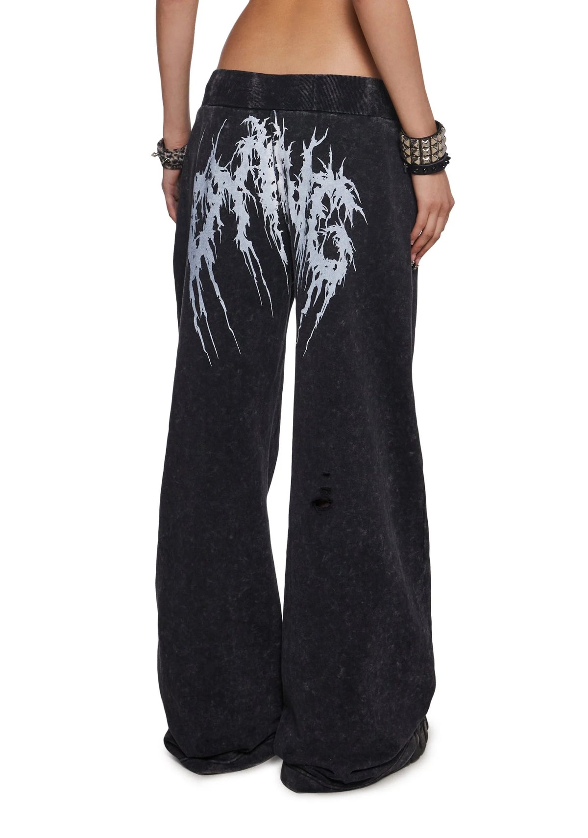 Death Rock Wide Leg Sweatpants
