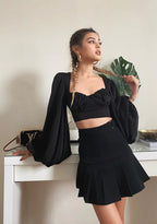 Burn Book Pleated Skirt