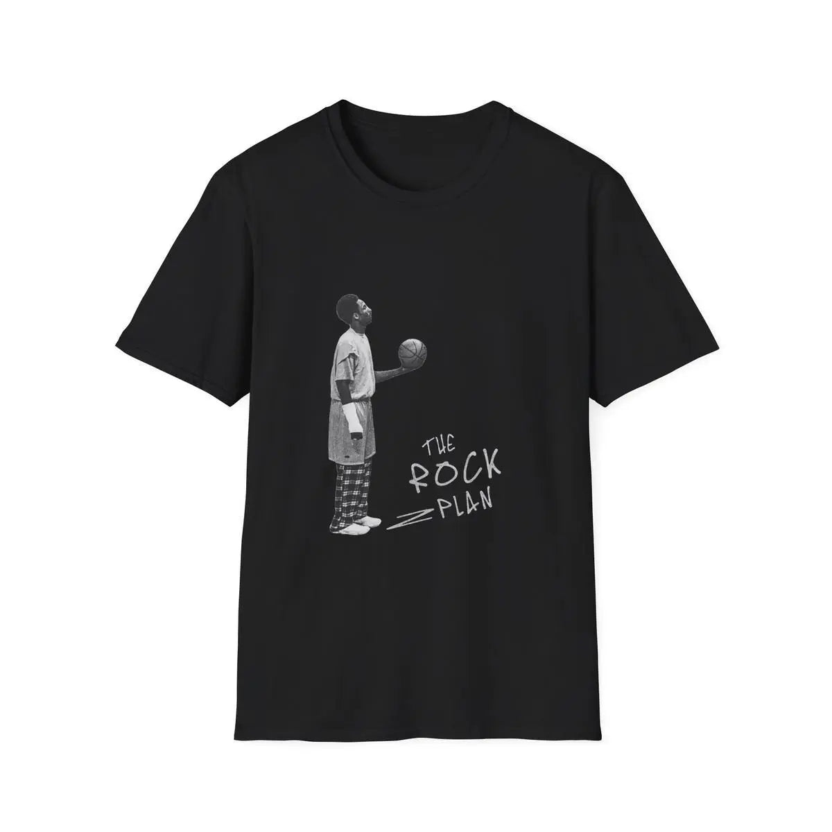 Basketball Player Illustration, Minimal Graphic Tee