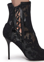 Dream Boulevard Lace Booties