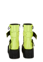 Low Traitor Boots – Neon Yellow