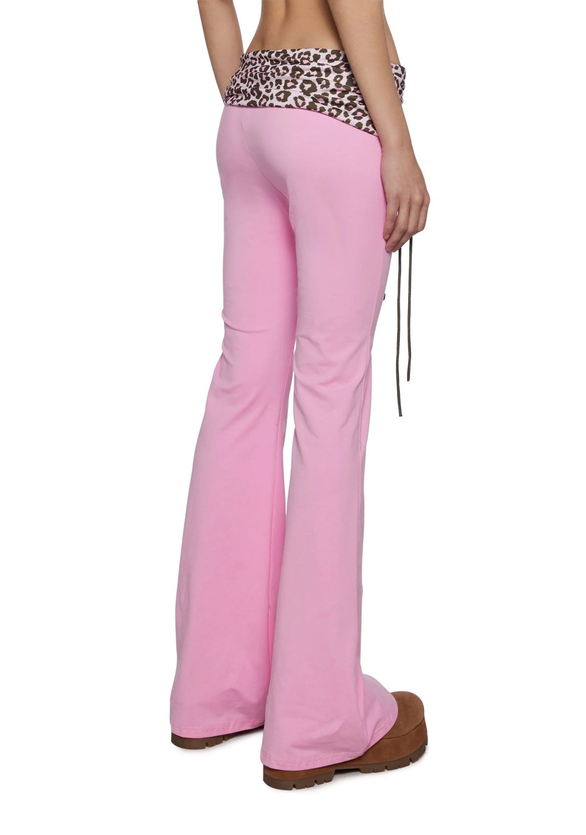Hot Crush Knit Pants – Pink