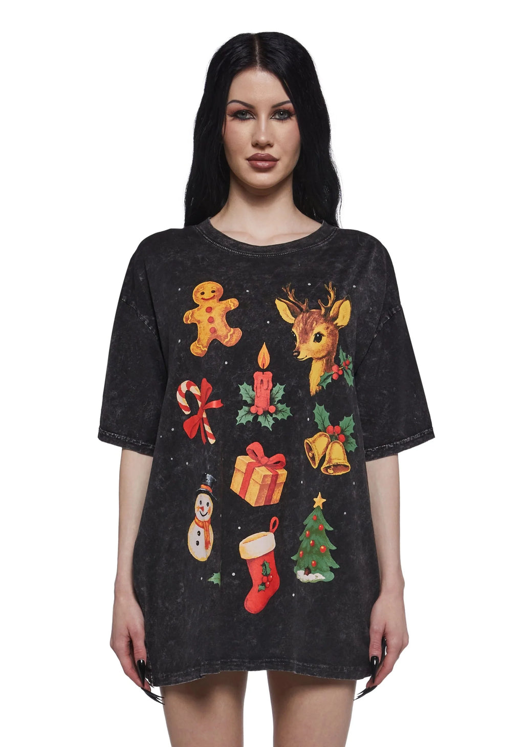 Holiday Wish List Oversized Tee