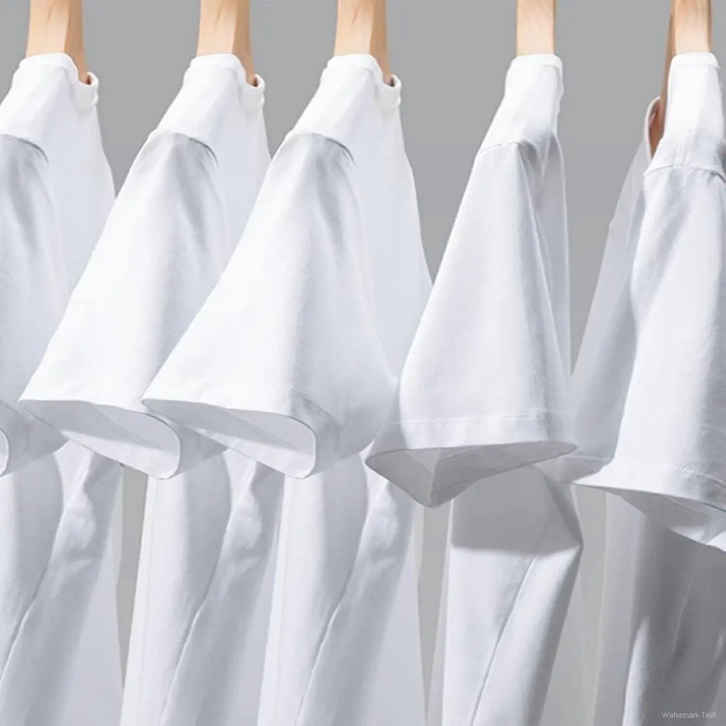 Womens Casual T Shirt White Cotton Blend Relaxed Fit Soft Lightweight Tee Top