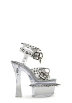 Romantic Misfit Platform Heels – Silver