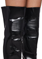 Tiernan Racer Thigh High Boots