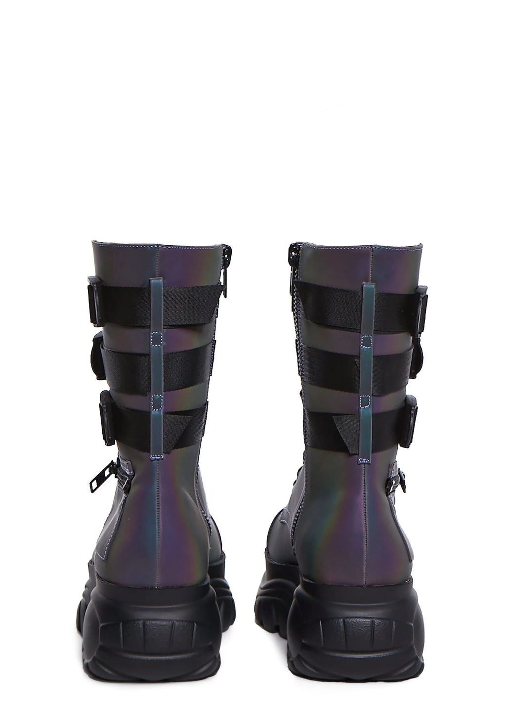 Mad Hustle Pocket Combat Boots – Reflective