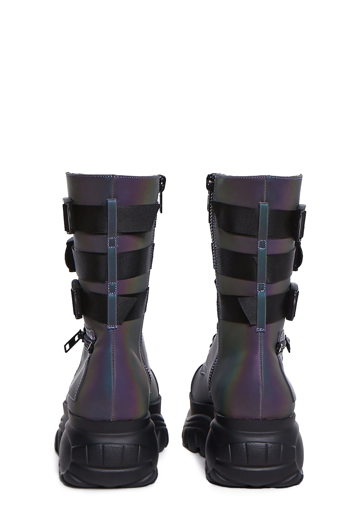 Mad Hustle Pocket Combat Boots – Reflective