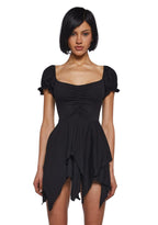 Chasin’ Rainbows Mini Dress – Black