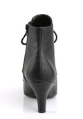 Divine-1020 Ankle Boot-Black PU