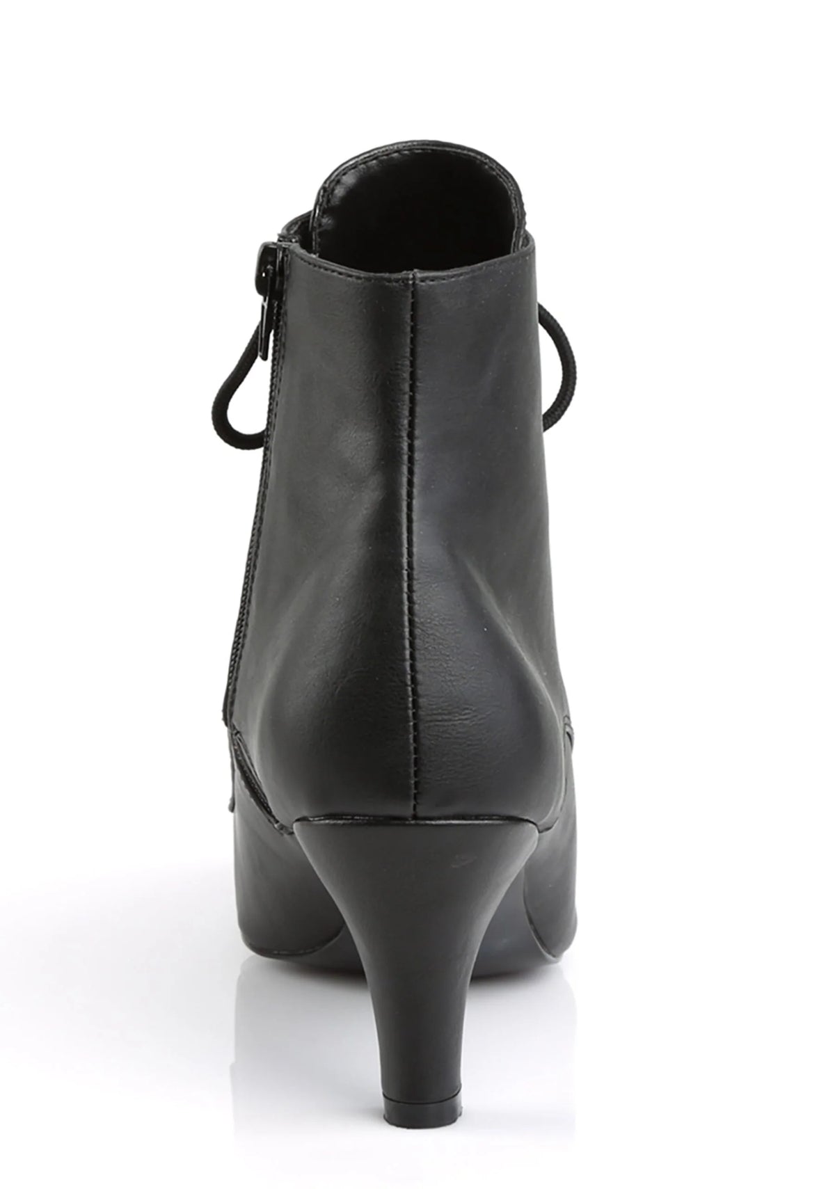 Divine-1020 Ankle Boot-Black PU